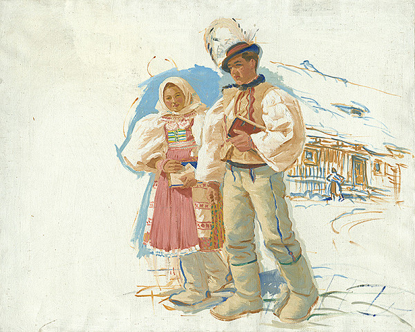 Jan Hála – Z kostola 