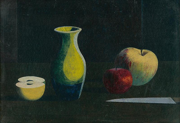 Ladislav Guderna – Zátišie s jablkami
