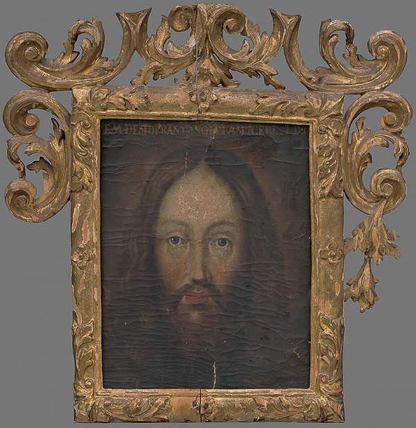 Slovenský maliar z 2. polovice 19. storočia – Hlava Krista