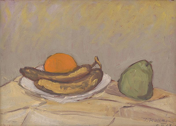 Jozef Kollár – Zátišie s ovocím 