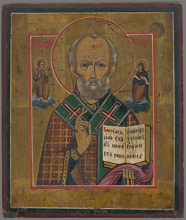 Ruský maliar z 2. polovice 17. storočia – Svätý Mikuláš