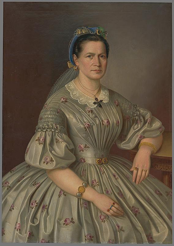 Peter Michal Bohúň – Portrét Vilmy Maťugovej