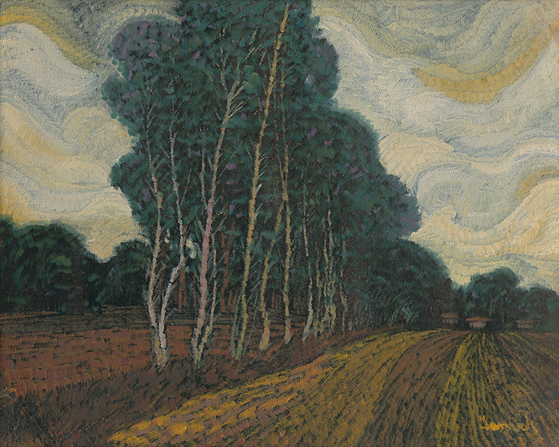 Anton Jasusch – Stredoslovenská krajina, 1913, Liptovská galéria Petra Michala Bohúňa