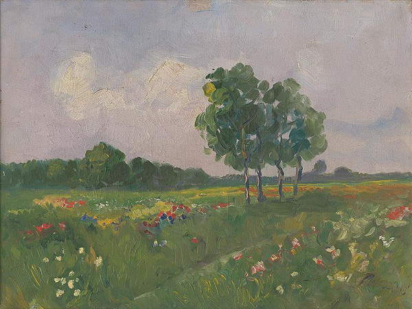 Karol Polónyi – Krajina so stromom 