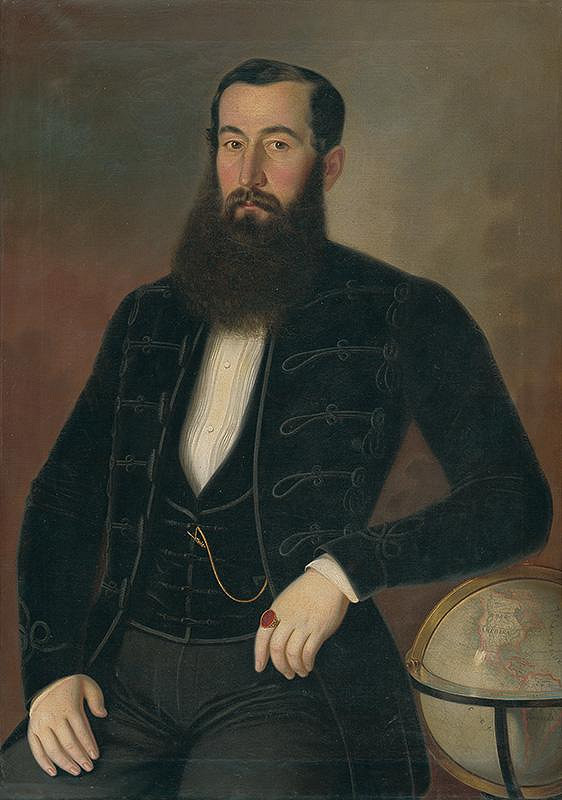 Peter Michal Bohúň – Portrét Amanda Mešku 