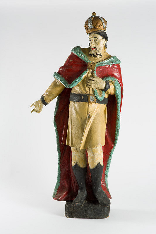 Spišský rezbár – Uhorský kráľ, Svätý Štefan 