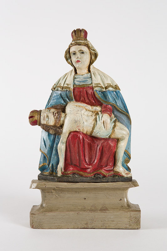 Slovenský ľudový rezbár zo začiatku 19. storočia – Pieta 