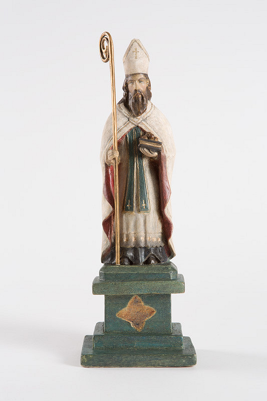 Slovenský ľudový rezbár – Sv. Mikuláš 