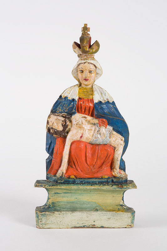 Slovenský ľudový rezbár z 19. storočia – Pieta 