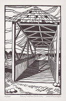 Ján Šimo-Svrček – Drevený most na Šesťnástku 