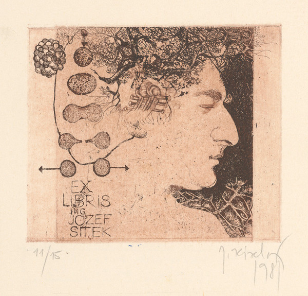 Jana Kiselová-Siteková – Ex libris J. Sitek 