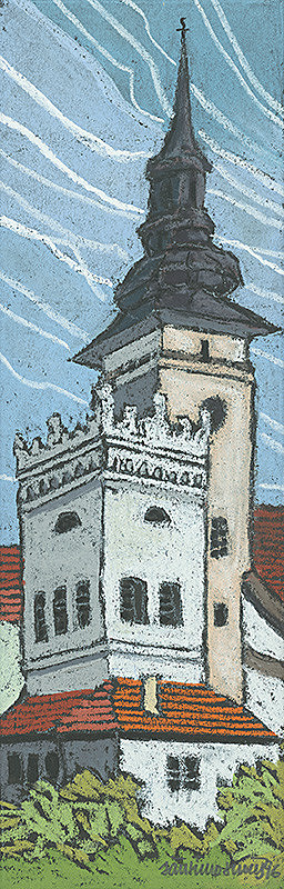 Ján Šimo-Svrček – Kampanila v Podolinci 