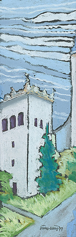 Ján Šimo-Svrček – Renesančná kampanila - Spišská Belá 