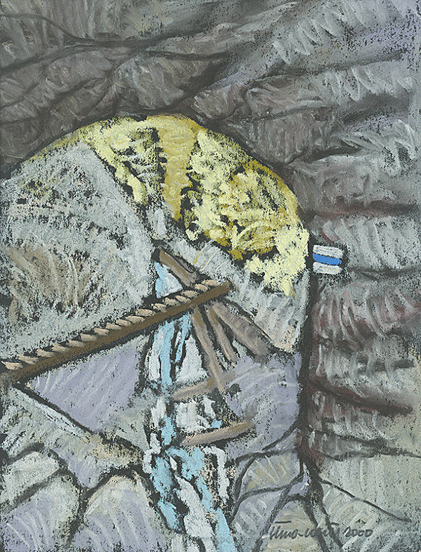 Ján Šimo-Svrček – Skalné okno - Suchá Belá 