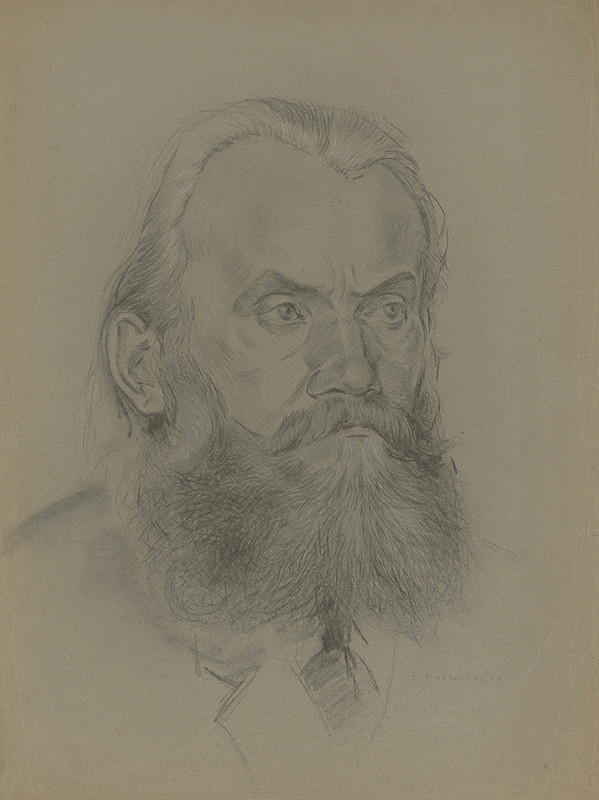 Emil Makovický – Portrét starca I.