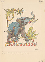 Emil Makovický – Vodca stáda - štúdia obálky 