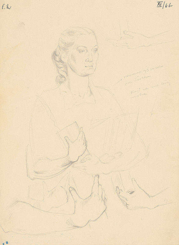 Emil Makovický – Skica k návrhu na diplom Matice slovenskej 