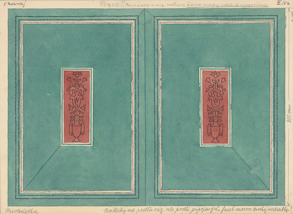 Emil Makovický – Návrh predsádky 