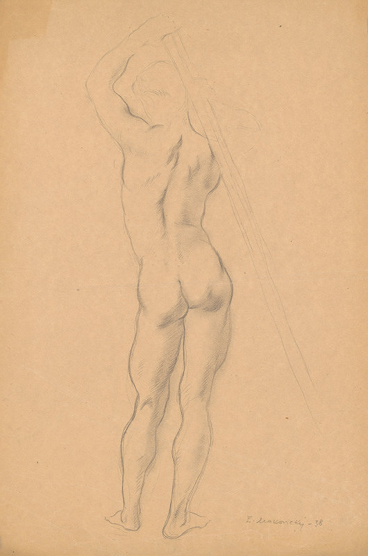 Emil Makovický – Mužský akt IV. 