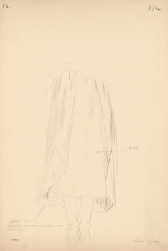 Emil Makovický – Sukňa bošáckeho kroja 