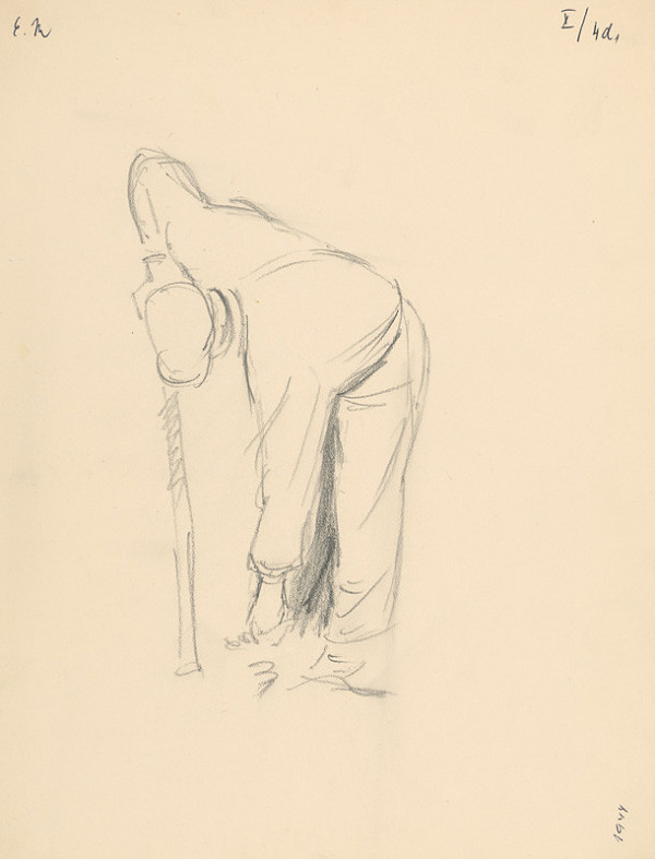 Emil Makovický – Muž pri práci na poli 