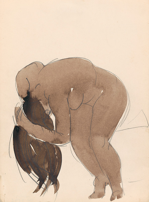 Ladislav Kacvinský – Štúdia ženského aktu 