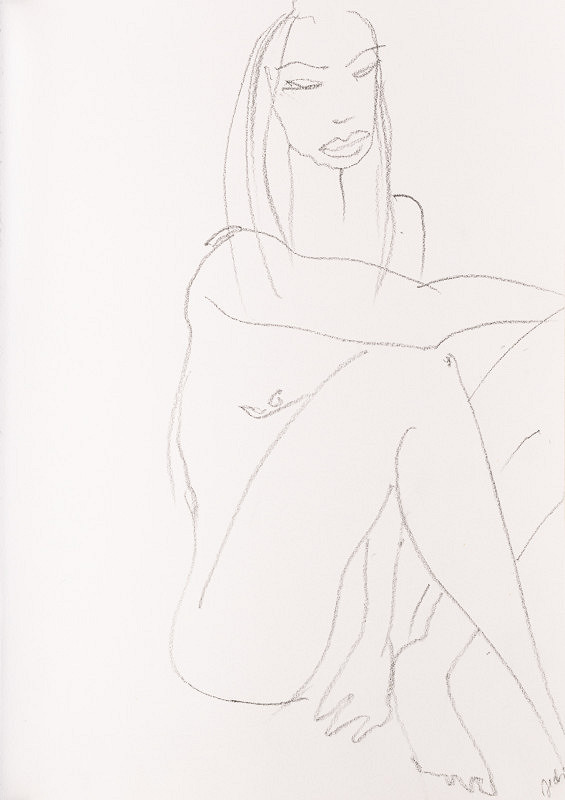 Petr Jedlička – Štúdia ženského aktu X. 