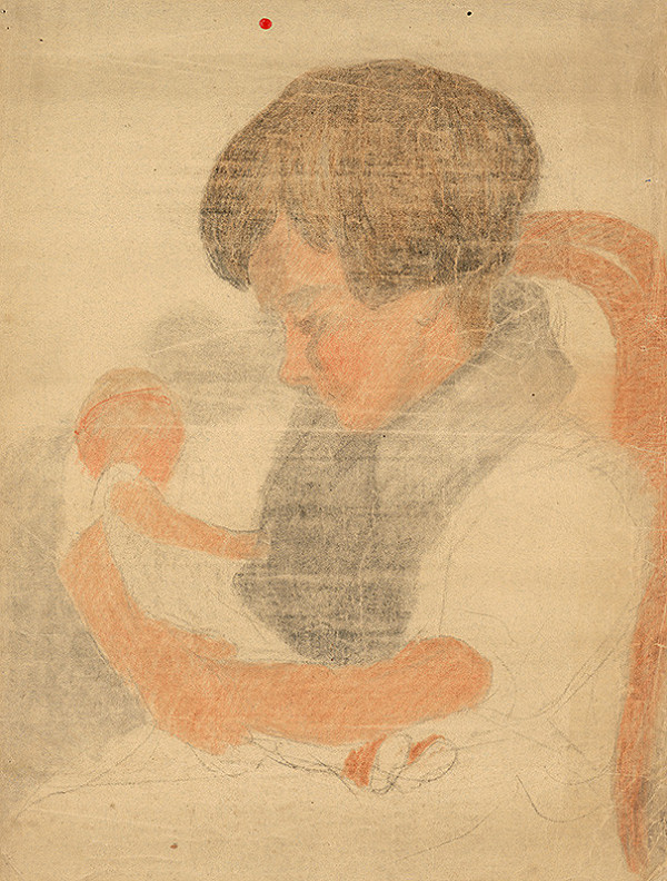 Jozef Hanula – Dievčatko s bábikou 