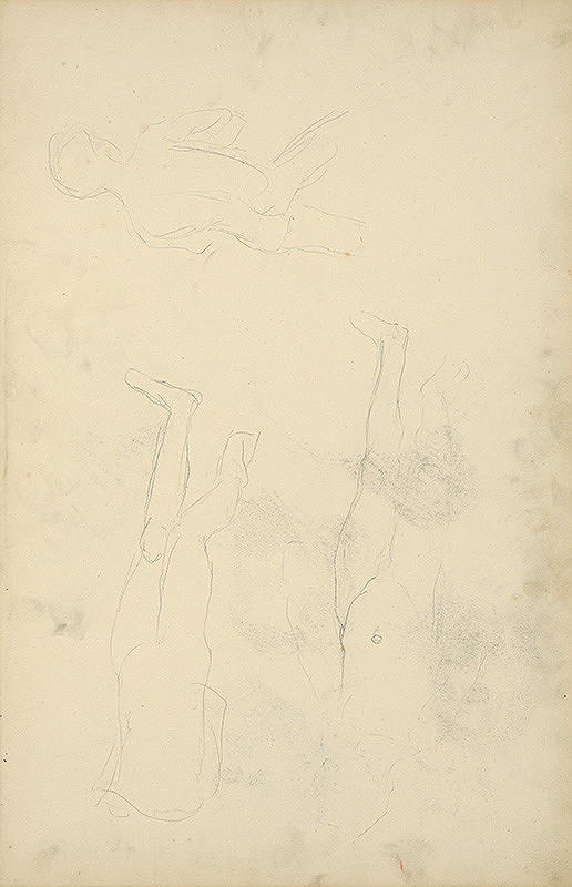 Jozef Hanula – Skicár s figurálnymi štúdiami 