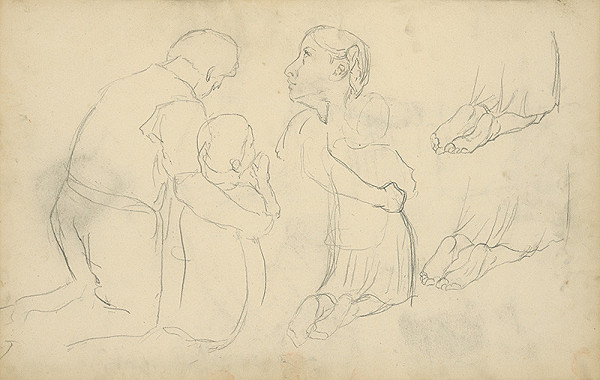 Jozef Hanula – Skicár s figurálnymi štúdiami 