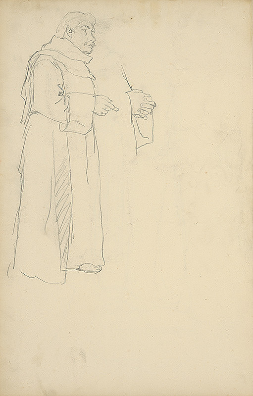 Jozef Hanula – Skicár s figurálnymi štúdiami 