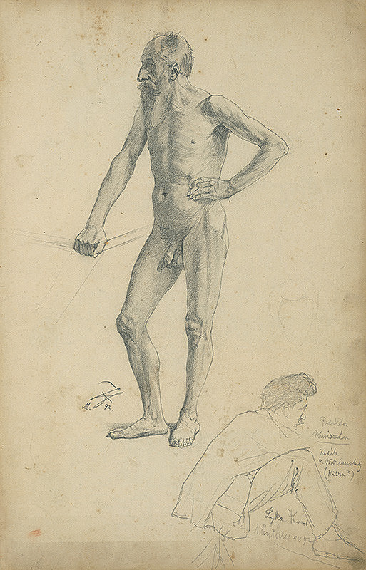 Jozef Hanula – Skicár s figurálnymi štúdiami