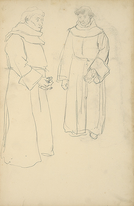 Jozef Hanula – Skicár s figurálnymi štúdiami 