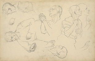 Jozef Hanula – Skicár s figurálnymi štúdiami 