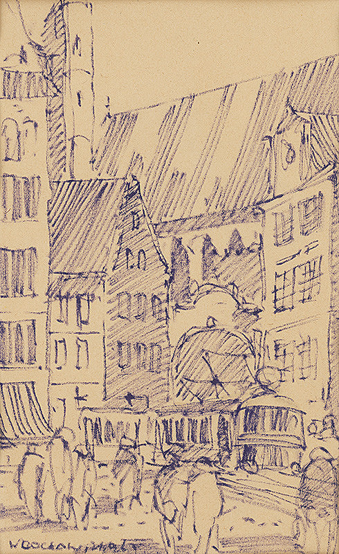 Ján Šimo-Svrček – Wróclaw - historická časť mesta 