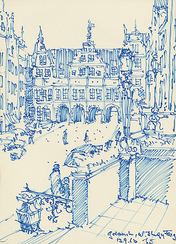 Ján Šimo-Svrček – Gdaňsk - Dlhý trh 