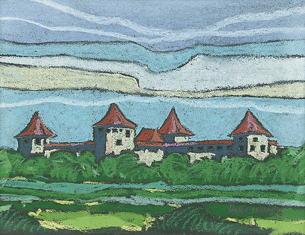 Ján Šimo-Svrček – Opevnený kláštor Bzovík 