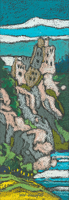 Ján Šimo-Svrček – Starohrad pri Trenčíne 