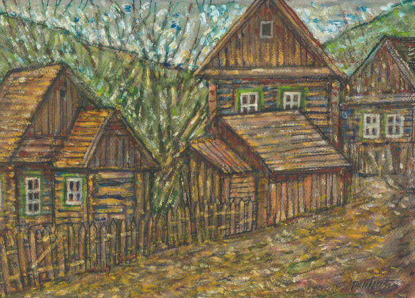 Emil Paulovič – Starý dvor v Osturni 