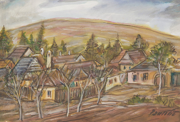 Emil Paulovič – Starý trh v Kežmarku 