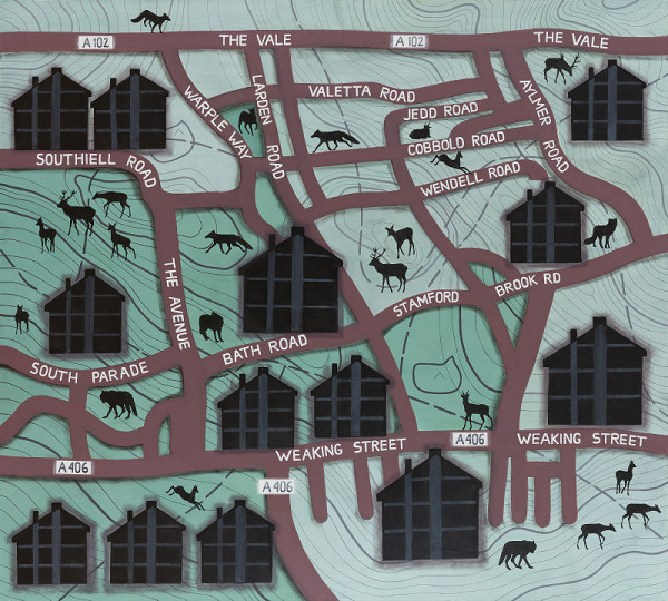 Katarína Balúnová – Zvieratá v priestore mesta 