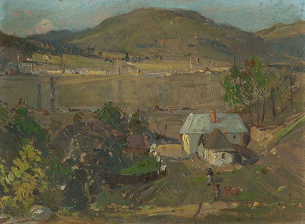 Neznámy autor – Gazdovský dvor 