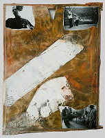 František Guldan – V. zastavenie – Šimon Cyrenejský pomáha Pánu Ježišovi niesť kríž 