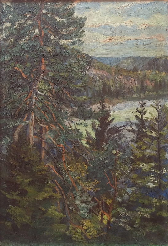 Emil Alexay-Olexák – Okraj lesa