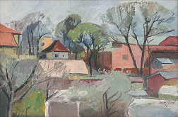 Anna Borovičková – Jarný motív zo Spišskej Soboty 