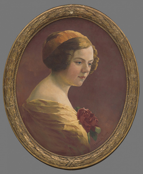 Jozef Hanula – Dáma s ružou