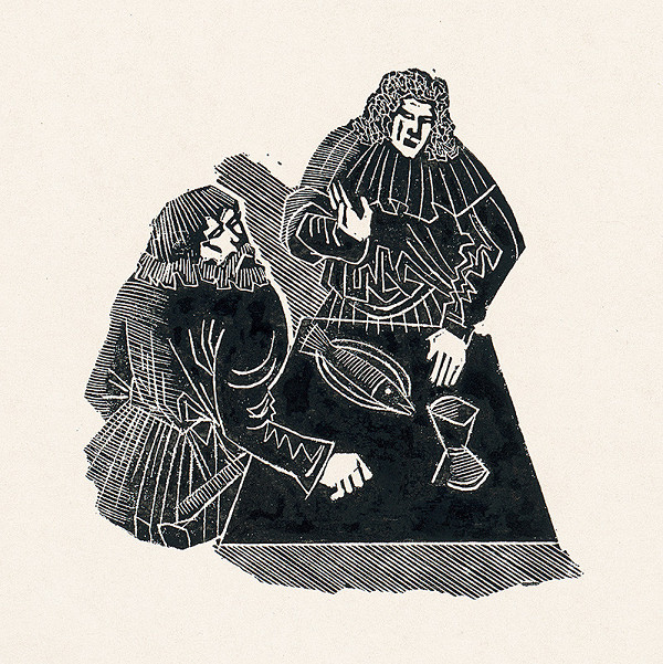 František Hübel – Pri stole III. 