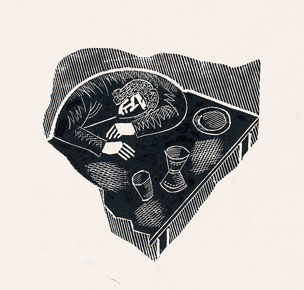 František Hübel – Pri stole IV. 