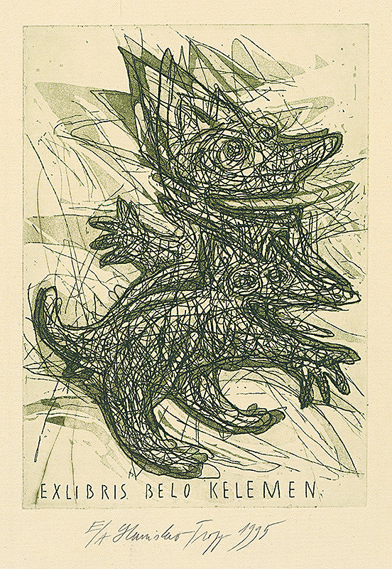 Stanislav Tropp – Exlibris Belo Kelemen 