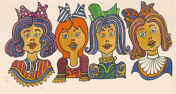 Miroslav Cipár – Vrabec v klobúku - Štyri dievčatá 